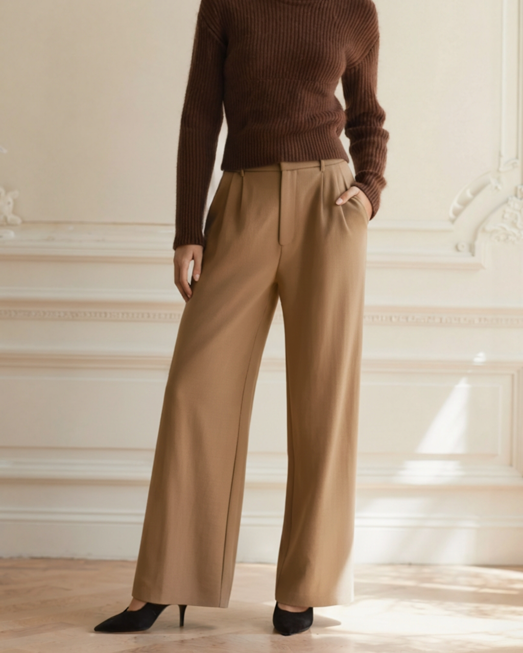 Arosa Wide-Leg Trousers