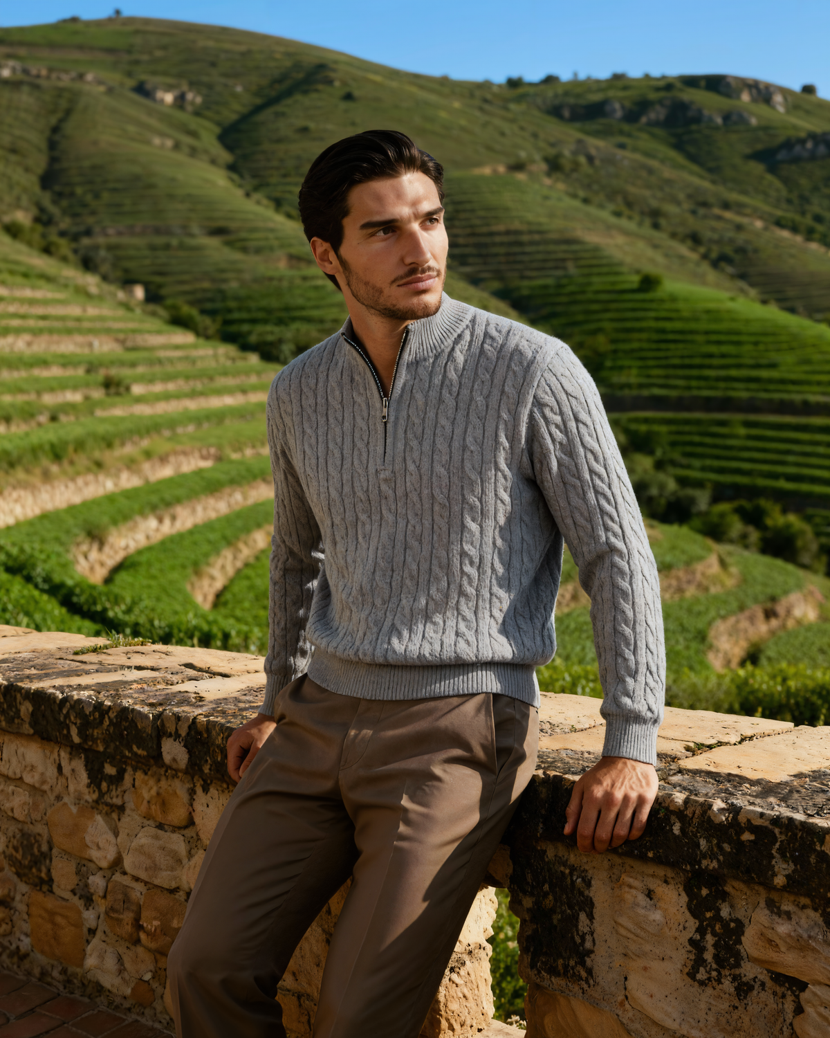 Stintino Cashmere Half-Zip