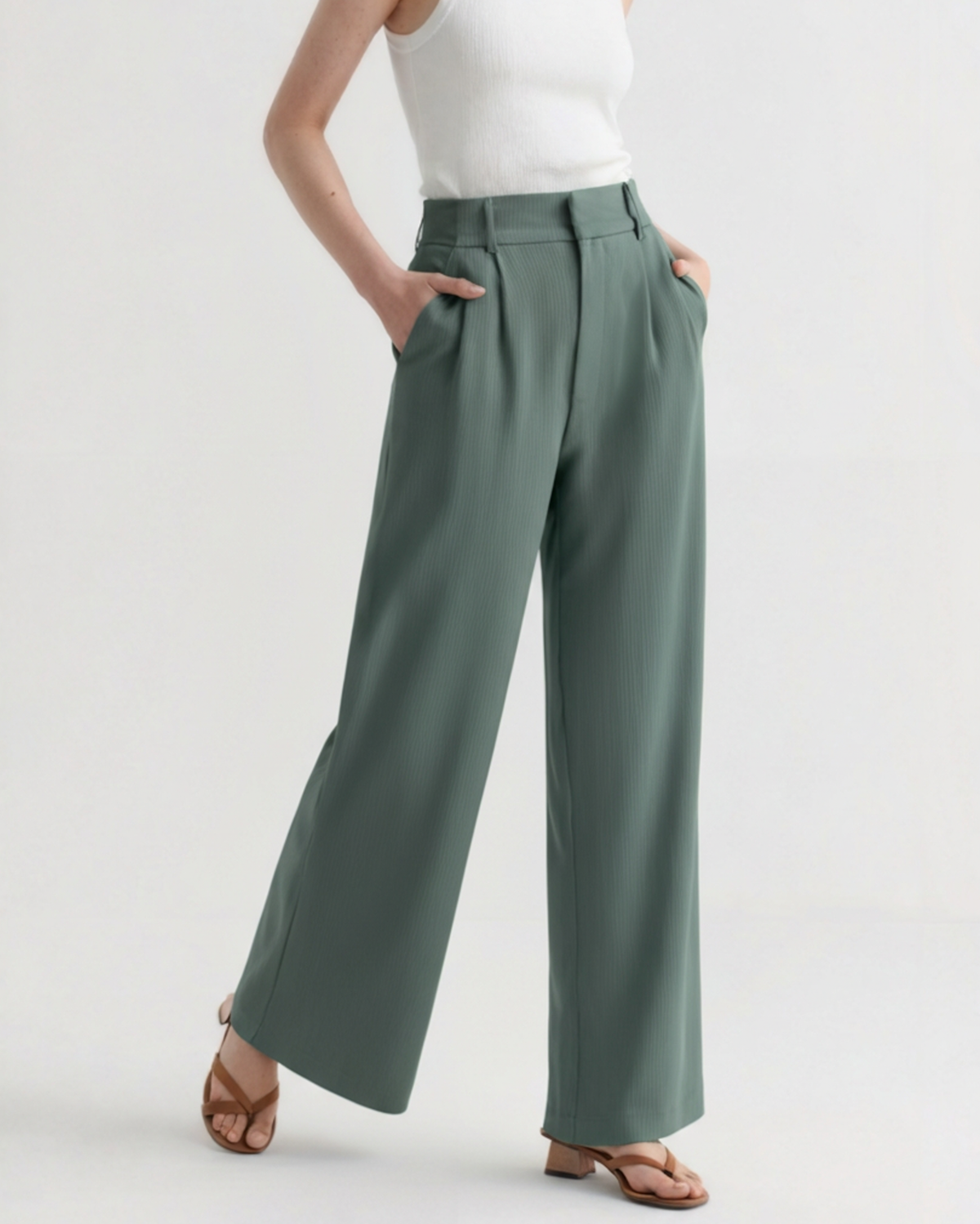 Arosa Wide-Leg Trousers