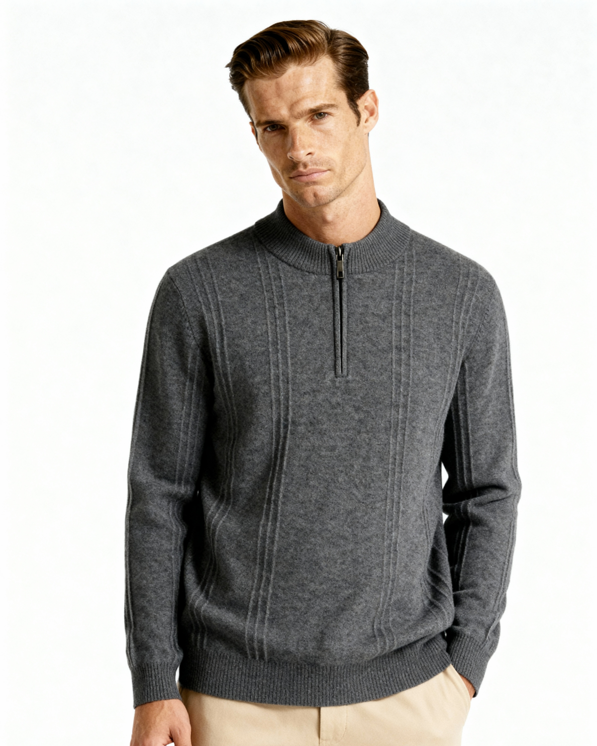 Grindelwald Cashmere Half-Zip