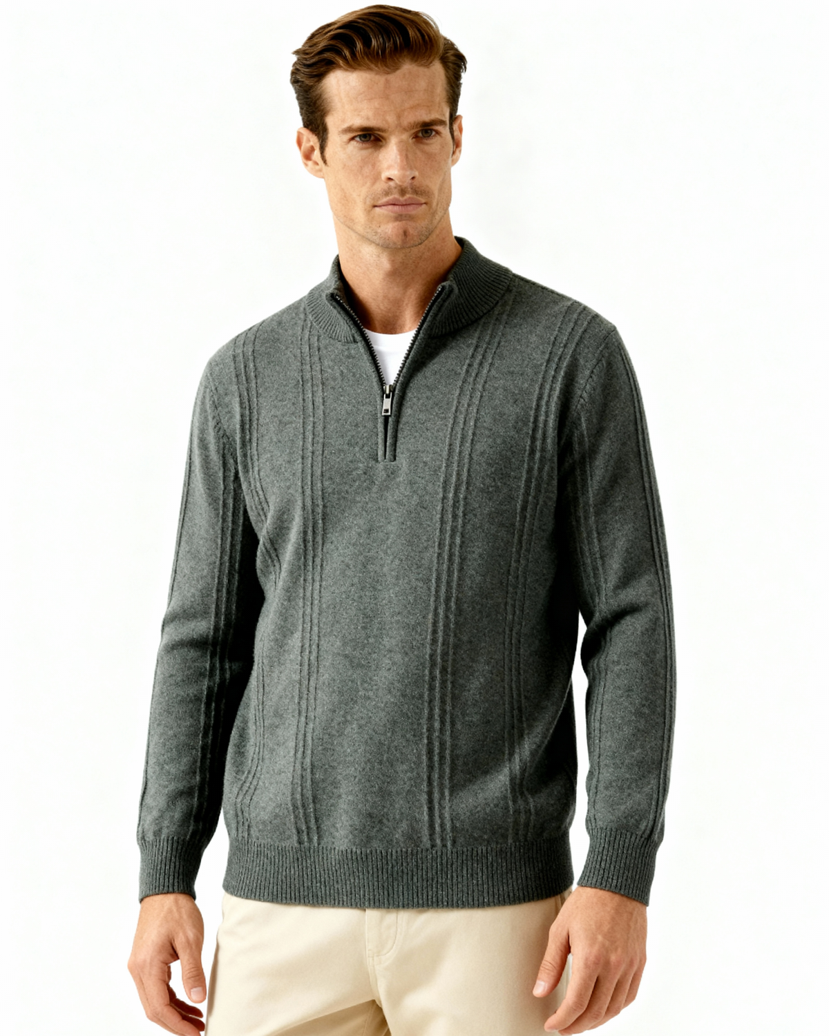Grindelwald Cashmere Half-Zip