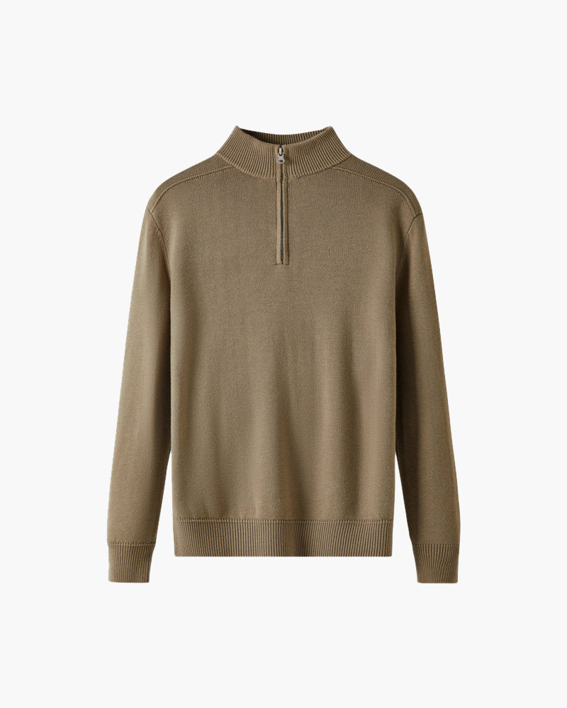 Lech Merino Zip Sweater