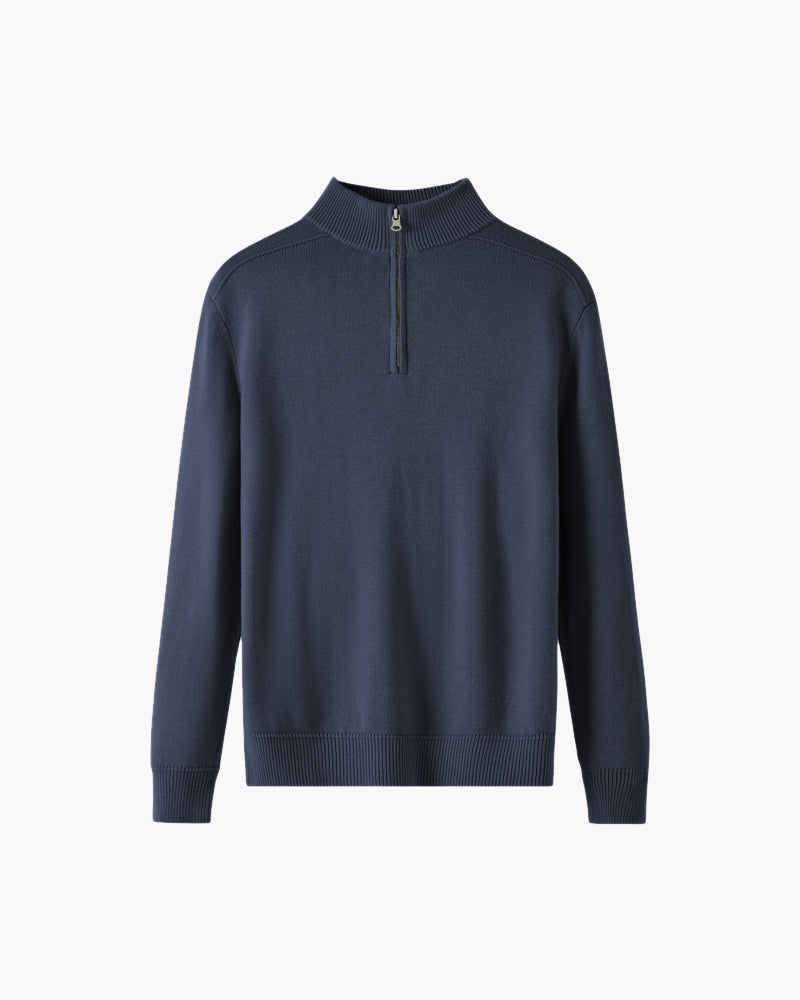 Lech Merino Zip Sweater